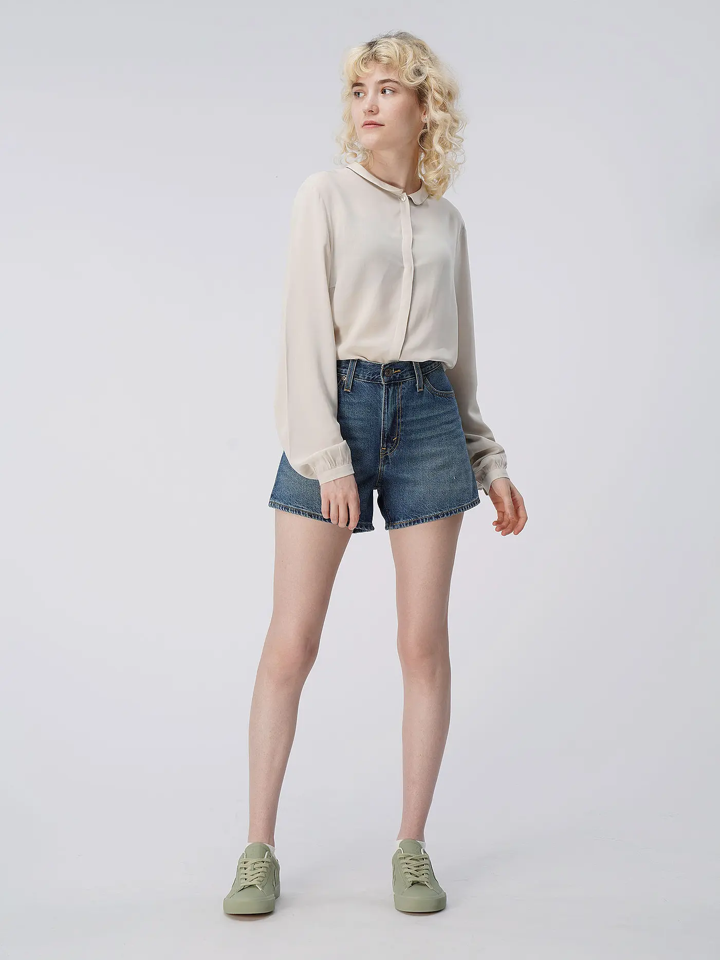LEVI'S® | Jeans Shorts 80S MOM | blau